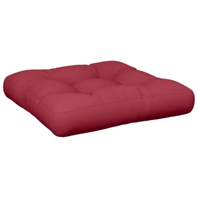 Immagine prodotto di vidaXL Cuscino Pallet rosso vino 60x60x12 cm tessuto