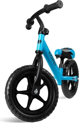 Image de COIL Vélo de course, Vélo d'apprentissage, Vélo de course pour enfants, Poussette, Balance Bike, Cadre en acier, Roues en mousse EVA, Poids maximum 30 kg, Bleu