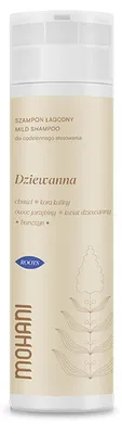 SZAMPON ŁAGODNY DO CODZIENNEGO STOSOWANIA DZIEWANNA 250 ml - MOHANI
