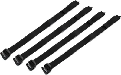 Image de Set de sangles SysBag SW-MOTECH noir pour 4 sangles de fixation