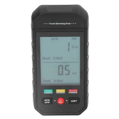 Obrázok produktu pre Digitálny LCD prístroj na meranie elektromagnetického žiarenia na kontrolu EMP v domácnosti a kancelárii a na lovenie duchov v exteriéri