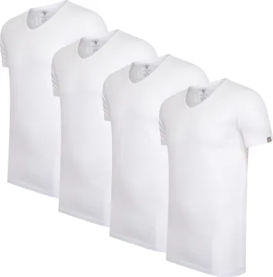 Image de Lot de 4 t-shirts Cappuccino Italia  Blanc - Taille XL