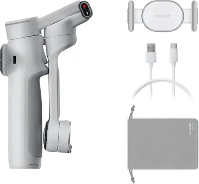 Image de Insta360 Flow 2 Pro Stabilisateur de caméra pour smartphone Blanc