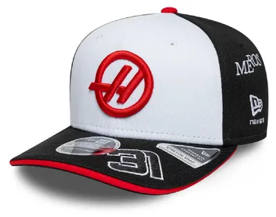 Produktbild von Haas F1 Cap, Team, Esteban Ocon, 9SEVENTY, New Era, Schwarz, 2026