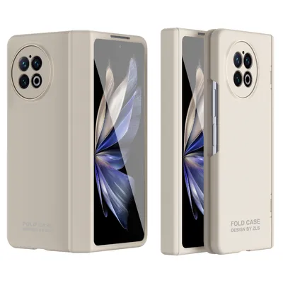 Obrázek produktu pro Pouzdro pro Vivo X Fold2 Tvrdé PC pouzdro s ochrannou fólií na displej a ochranou pantu Bílý