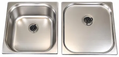 Produktbild von 1 1/2" Edelstahl Doppelspüle mit Tropfmulde T 200mm Abtropffläche Spüle 1.2