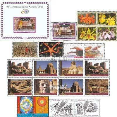 Produktbild von Briefmarken UNO - Genf 2005 Mi 508-529 (kompl.Ausg.) Jahrgang 2005 komplett postfrisch 60 Jahre UNO