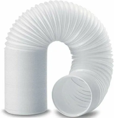 Obrázek produktu pro Odtoková hadice 150 mm – přenosná – pro klimatizační jednotky, sušičky prádla – zasouvací – průměr 150 mm