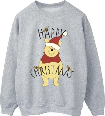 Produktbild von Disney - "Happy Holly" Sweatshirt für Herren BI50864 (S) (Grau)