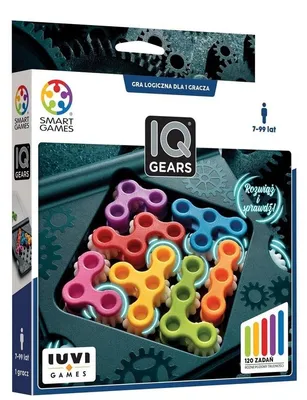 Obrázek produktu pro Smart Games IQ Gears - gra logiczna dla dzieci i dorosłych