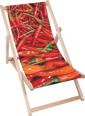 Immagine prodotto di Lettino Dreamroots pieghevole in legno, legno di faggio fino a 130 kg, lettino pieghevole con regolazione dell'inclinazione dello schienale in 3 fasi, peperoncino