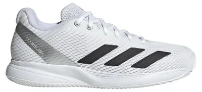 Produktbild von adidas Courtflash Speed 2 White Black - EU 47 1/3