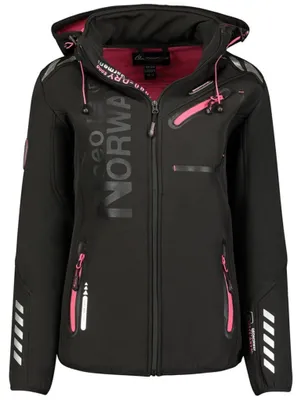 Zdjęcie produktu dla Geographical Norway Kurtki Reine Lady 007, WU8182FGNOBLACKPINK, Rozmiar: 164