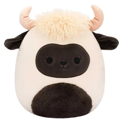 Produktbild von Jazwares SQCR06170 - Squishmallows - Venus das Schwarznasenschaf mit Fuzzy Black Belly, 30 cm
