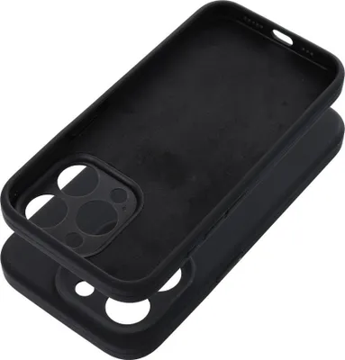 Image de SILICONE 2mm Étui pour téléphone portable adapté à IPHONE 16 Pro noir