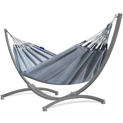 Immagine prodotto di Amaca Potenza con telaio Per due persone Amaca 220x140 cm I Telaio 220kg
