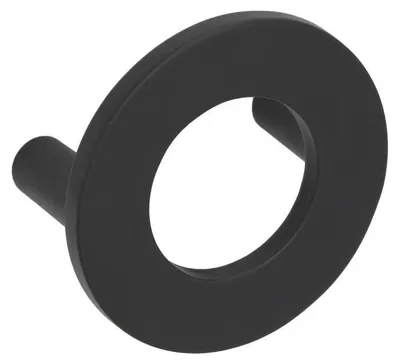 Immagine prodotto di Maniglia per mobili in zamak, distanza tra i fori di 40 mm, finitura nera opaca