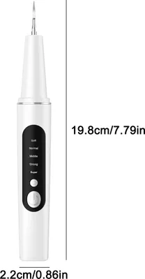 Produktbild von OKWISH Zahnpflege-Set , Zahnreinigung Set, Ultraschall Zahnsteinentferner mit 5 Reinigungsmodi, und 3 Zusätzlichen Aufsätzen Zu hause