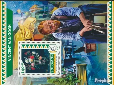 Produktbild von Briefmarken Salomoninseln 2016 Mi Block 592 (kompl. Ausg.) postfrisch Vincent van Gogh