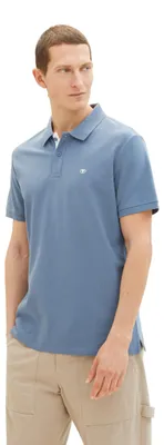 Produktbild von Tom Tailor Herren 1031006 Tom Tailor Herren Poloshirt, 10441 - Gravel Grey, XS