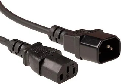 Obrázok produktu pre ACT AK5214, 1,2 m, C14 zviazané, C13 zviazané, 230 V, 10 A