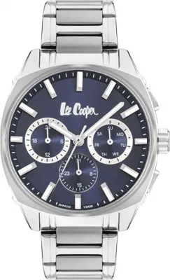 Produktbild von Herrenuhr LEE COOPER LC07925.390 in Marineblau - ein modisches Geschenk.