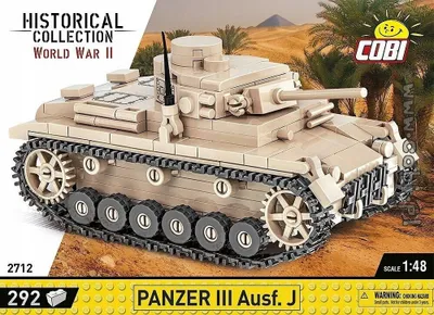 Obrázok produktu pre COBI Panzer III Ausf. J, Stavebnica, 292 kusov