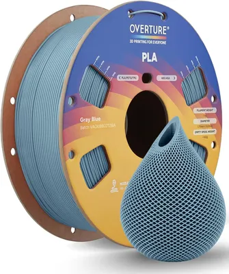 Immagine prodotto di Filamento PLA, 1,8 mm, 1 kg, grigio-blu, per stampa 3D