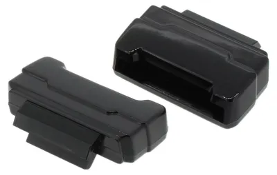 Produktbild von Casio Resin-Anstoß | 2x Endlink Endstück Resin schwarz für GLS-5600V-1