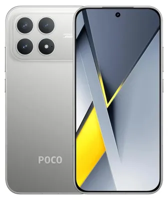 Produktbild von POCO F8 Pro, 16,7 cm (6.59"), 2510 x 1156 Pixel, 12 GB, 256 GB, 50 MP, Silber