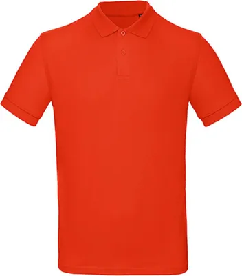 Produktbild von B&C PM430 | Herren Inspire Polo / OCS-100 und -100  - Farbe: Fire Red - Größe: 3XL