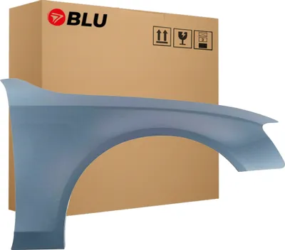 Image de BLU Aile Compatible avec Audi A4 B8 S4 LX5X Droite Blau SpharenBlau | 2007-2011 | Avant | Peint| Prêt à Monter | Acier