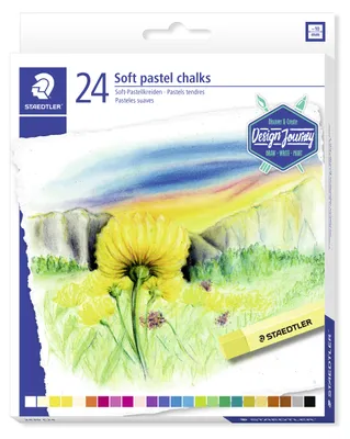 Produktbild von STAEDTLER 2430 Soft-Pastellkreide Etui mit 24 Farben
