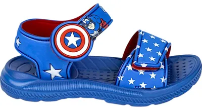 Produktbild von Sandalen Captain America mit Klettverschluss 27 Blau
