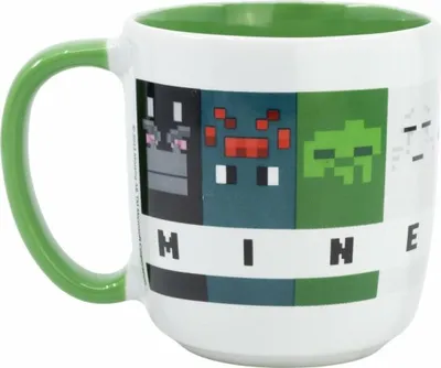 Zdjęcie produktu dla OEM 151070 Tasse Minecraft Character Faces 380ml