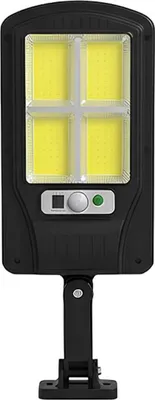 Produktbild von Avizar, LED Solar Außenlampe 10W IPX4 Bewegungsmelder, Schwarz