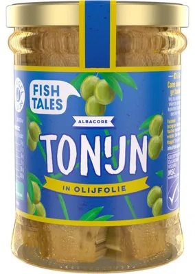 Obrázok produktu pre Fish Tales Filé z bieleho tuniaka v olivovom oleji, 200 g – čerstvé a jemné
