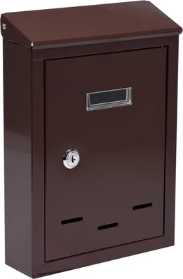 Produktbild von Briefkasten 285X200X60Mm Braun 78542 Vorel