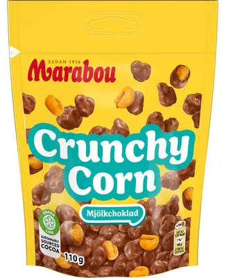 Produktbild von Marabou Crunchy Corn Mjölkchoklad 110g