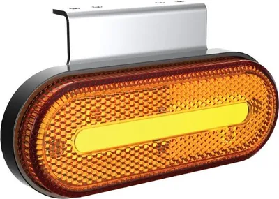 Productafbeelding van AMiO Zijmarkeringslamp 02374, afmetingen: 124 mm, 49 mm, 22 mm