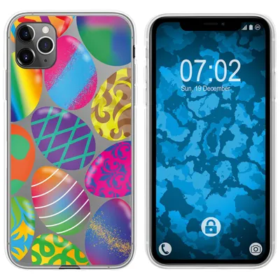 Produktbild von PhoneNatic Case kompatibel mit Apple iPhone 11 Pro Silikon-Hülle Ostern M3