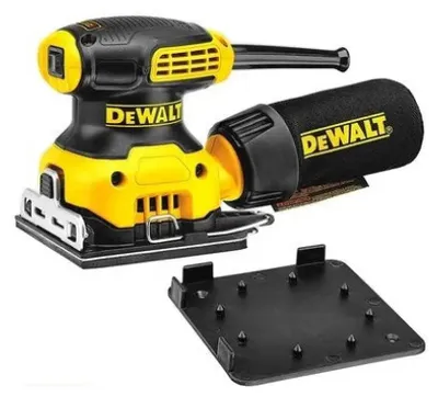 Obrázek produktu pro DeWALT DWE6411, Vibrační bruska, Černá, Žlutá, 14000 oscilací/min, 1,6 mm, 93 dB, 82 dB