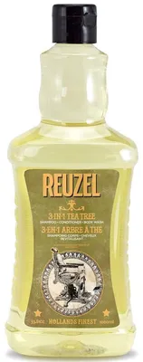 Image de Reuzel - Shampooing-après-shampooing-gel douche 3 en 1 à l'arbre à thé - Shampooing pour hommes 3 en 1 1000 ml
