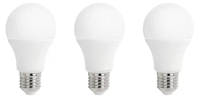 Produktbild von Spectrum E27 LED Lampe A60 4,9W 450lm 6000K Kaltweiß 230V 60mm 3 Stück
