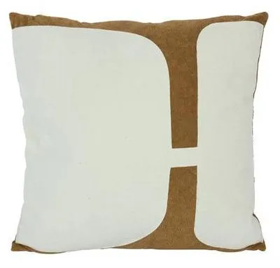Obrázok produktu pre Vankúš Countryfield Jos biely/hnedý 45 cm