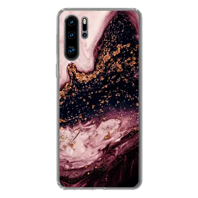Produktbild von MuchoWow® Handyhülle Schutzhülle Hülle für Huawei P30 Pro Marmor - Natursteine - Mineralien Silikon Softcase Handy Hülle - Schutzdeckel