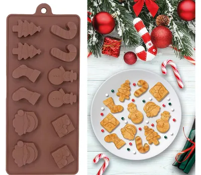 Produktbild von Fiestas Guirca Weihnachts-Keksform Silikon