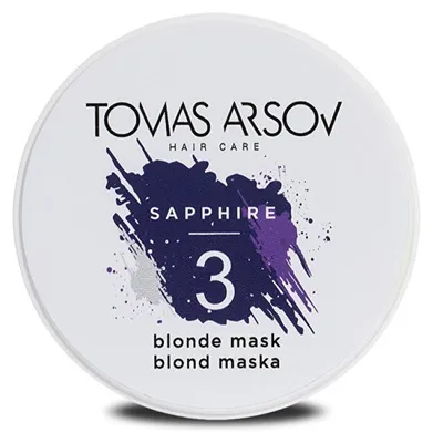 Obrázek produktu pro Maska potlačují žluté a zlatavé tóny vlasů Sapphire (Blonde Mask) 100 ml