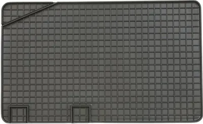 Produktbild von für VW T4 ab 1990-04/2003 hinten 71 x 43 cm Fußmatte PETEX Gummimatten 1-teilig schwarz Allwettermatten Gummifußmatten