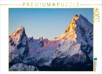 Produktbild von CALVENDO Puzzle Watzmann am Morgen | 2000 Teile Lege-Größe 90x67cm Foto-Puzzle für glückliche Stunden